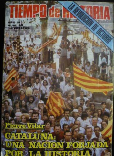 Portada del libro de TIEMPO DE HISTOIRA.Nº 35 OCT.1977