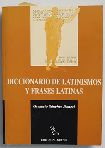 Portada del libro de Diccionario de latinismos y frases latinas