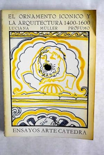 Portada del libro de El ornamento icónico y la arquitectura