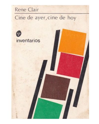 Portada del libro de Cine de ayer, cine de hoy