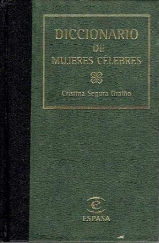 Portada del libro de Diccionario de mujeres célebres