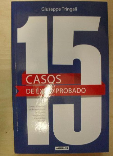 Portada del libro de 15 casos de éxito probado. Cómo la actitud de las…