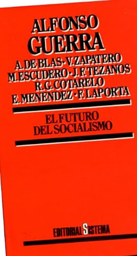 Portada del libro de El futuro del socialismo