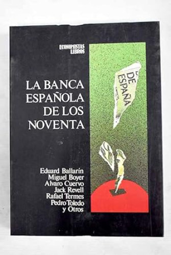 Portada del libro de La banca española de los noventa