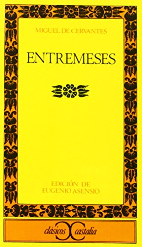 Portada del libro de Entremeses