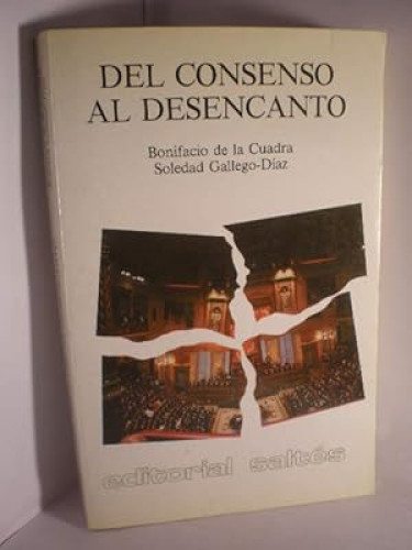 Portada del libro de Del consenso al desencanto