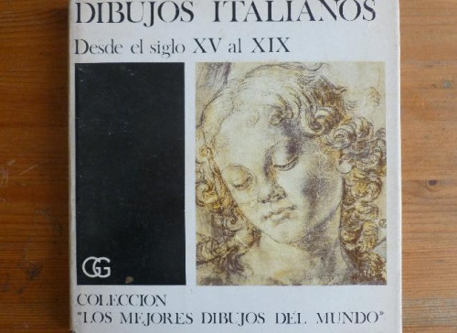 Portada del libro de DIBUJOS ITALIANOS. DESDE EL SIGLO XV al XIX. GUSTAVOGILI. 1968 140pp