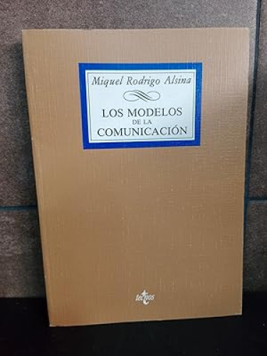 Portada del libro de Los modelos de la comunicación