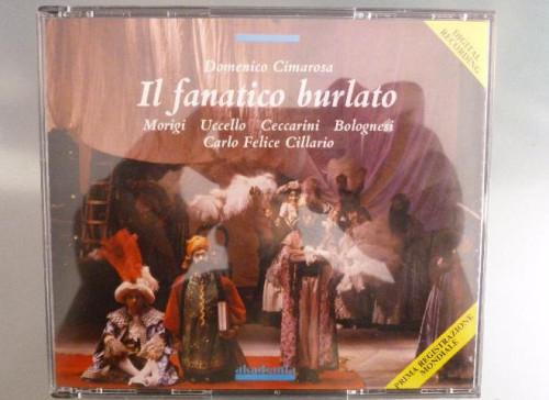 Portada del libro de DOMENICO CIMAROSA IL FANATICOBURLATO HUNT1989 2CD