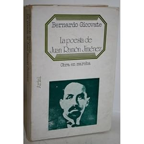 Portada del libro de La poesía de Juan Ramón Jiménez