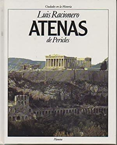 Portada del libro de Atenas de Pericles