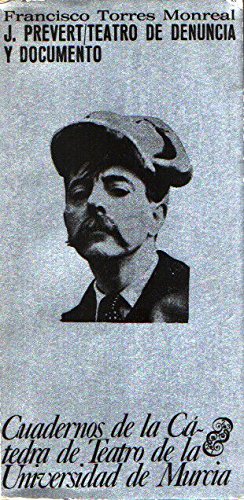 Portada del libro de J. Prévert. Teatro de denuncia y documento