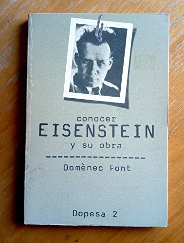 Portada del libro de Eisenstein y su obra