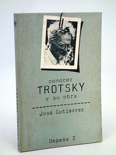 Portada del libro de Trotsky y su obra