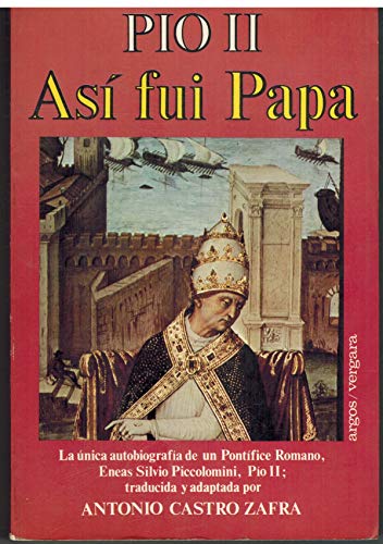 Portada del libro de Así fuí Papa