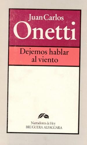 Portada del libro de Dejemos hablar al viento