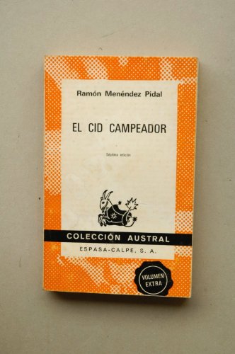 Portada del libro de El Cid Campeador