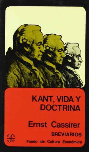 Portada del libro de Kant, vida y doctrina