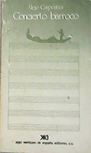 Portada del libro de Concierto barroco