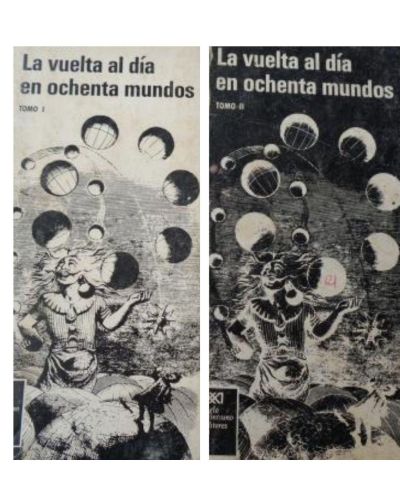 Portada del libro de La vuelta al día en ochenta mundos. 2 tomos