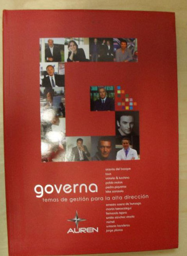 Portada del libro de GOVERNA. TEMAS DE GESTIÓN PARA ALTA DIRECCION. AUREN.2012 156pp