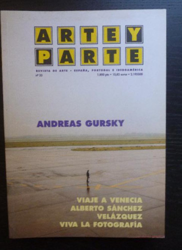 Portada del libro de ARTE Y PARTE.ANDREAS GURSKY Nº 33 185pp