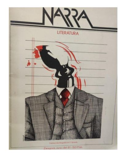 Portada del libro de NARRA LITERATURA ZARAGOZA JUNIO DEL 81