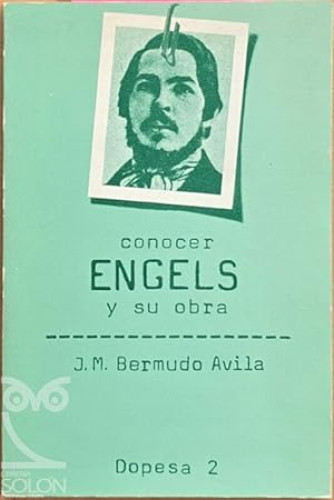 Portada del libro de Engels y su obra
