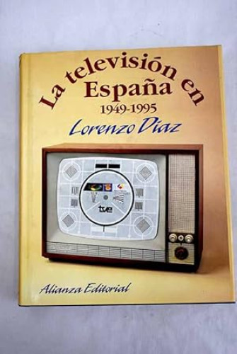 Portada del libro de La televisión en España