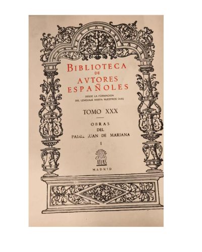 Portada del libro de Biblioteca de Autores Españoles. TOMO XXX