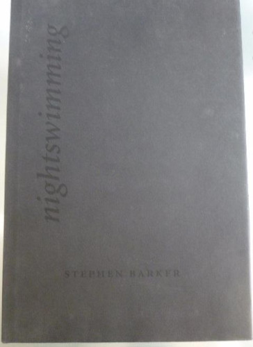 Portada del libro Nightswimming Stephen Barker Editorial: Twin Palms Publishers 1999 SIN PAGINAR