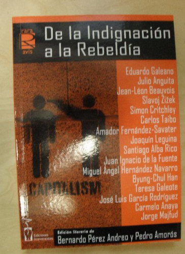 Portada del libro de De La Indignación A La Rebeldía