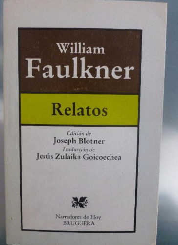 Portada del libro de Relatos