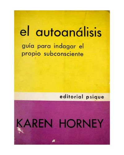 Portada del libro de El autoanálisis