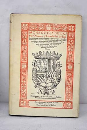 Portada del libro de Crónica de las tres órdenes