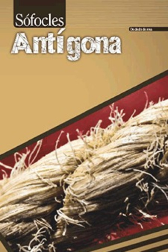 Portada del libro de Antígona