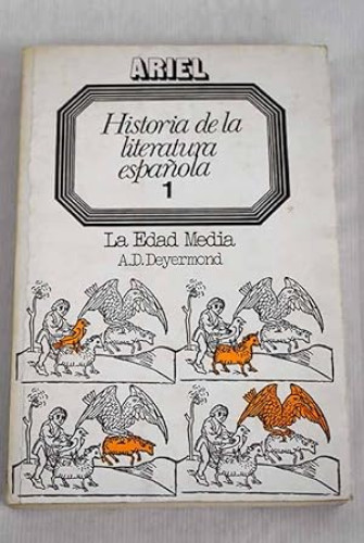 Portada del libro de Historia de la literatura española, 1. La Edad Media