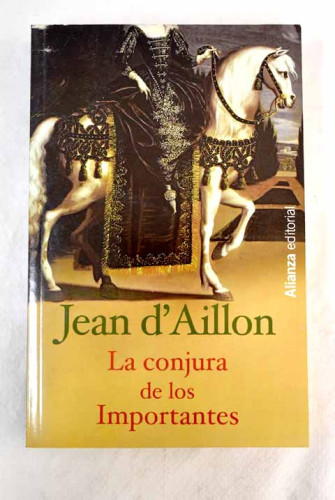 Portada del libro de La conjura de los importantes
