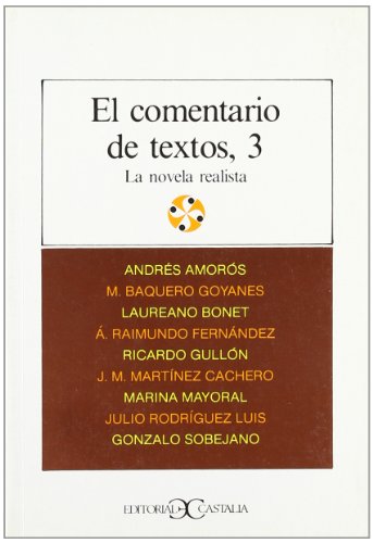 Portada del libro de El comentario de textos, III