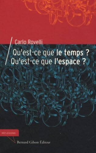 Portada del libro de Qu'est-ce que le temps ? Qu'est-ce que l'espace ?