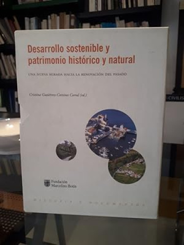 Portada del libro de Desarrollo sostenible y patrimonio histórico y natural
