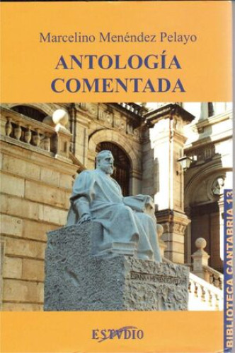 Portada del libro de Antología comentada