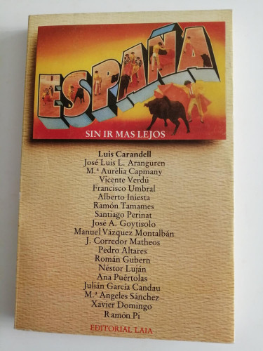 Portada del libro de SIN IR MAS LEJOS