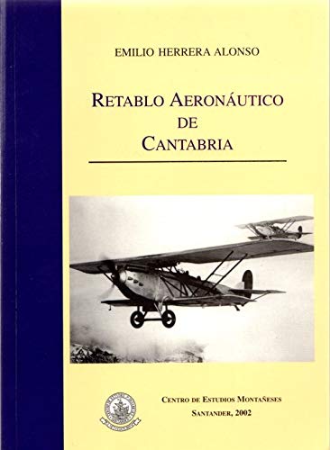 Portada del libro de Retablo aeronáutico de Cantabria