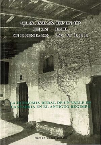 Portada del libro de Camargo en el siglo XVIII