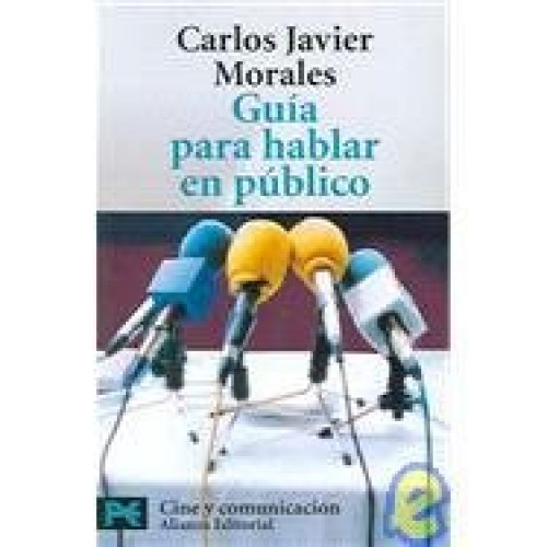 Portada del libro de Guía para hablar en público