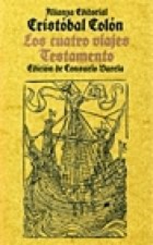 Portada del libro de Los cuatro viajes ; Testamento