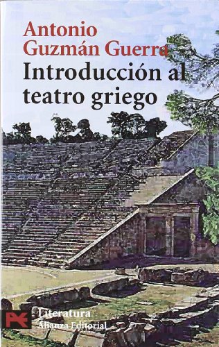 Portada del libro de Introducción al teatro griego