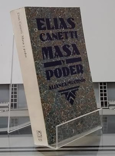 Portada del libro de Masa y poder