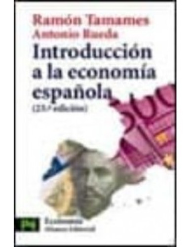 Portada del libro de Introducción a la economía española